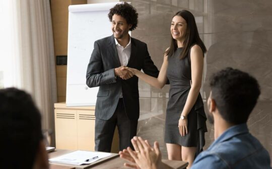 intégration et onboarding devant l'équipe